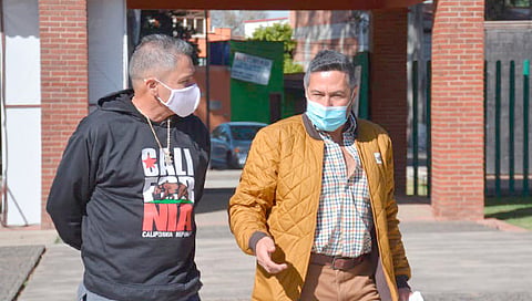 Víctor Báez se comprometió con los líderes políticos y sociales a fortalecer los lazos entre la sociedad civil y las autoridades (Foto Cortesía) 
