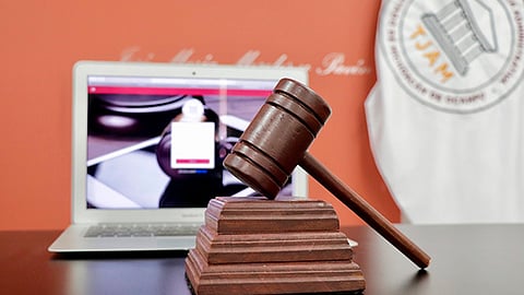 El órgano jurisdiccional dejará de recibir denuncias, incluso en línea, pues se trata de una suspensión total de actividades (Foto: Cortesía)