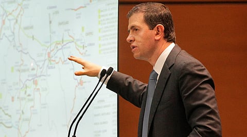 “No hay petición sobre el trabajo de Castillo porque fue una responsabilidad directa de la federación", dice el mandatario (Foto: comunicacion.senado.gob.mx)