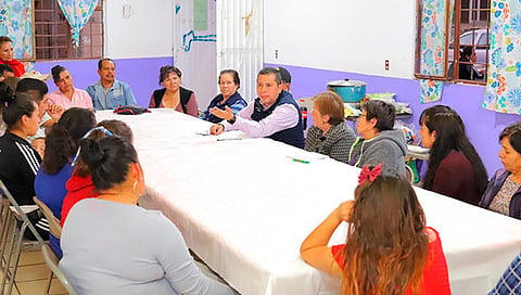 Más de 100 encargados del orden acordaron cerrar filas en torno al proyecto por la presidencia municipal que propone Juan Carlos Barragán (Foto Cortesía) 