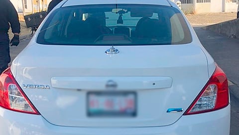 El automotor fue asegurado y puesto a disposición de la autoridad competente, a efecto de llevar a cabo las actuaciones correspondientes (Foto Cortesía) 