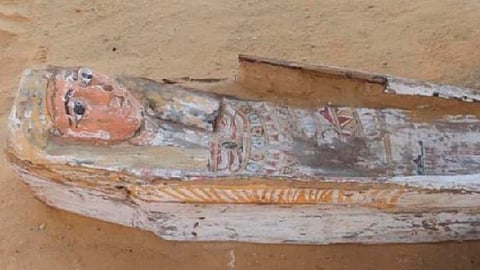 Los descubrimientos encontrados en el pozo se consideran uno de los hallazgos más importantes descubiertos en la región de Saqqara (Foto: FB/moantiquities)