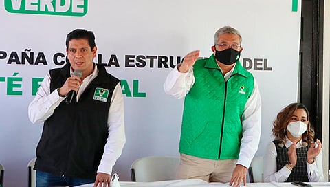 Núñez Aguilar, reconoce el trabajo del Magistrado con licencia, quien tiene un perfil que está de la mano de la justicia y seguridad (Foto Cortesía) 