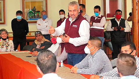 El legislador negó que haya un interés electoral en el llamado de Morena a que el resto de partidos políticos también donen la mitad de su presupuesto (Foto Cortesía) 