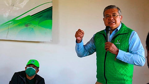 Juan Magaña, aseguró que en Michoacán se requiere cambiar el viraje de la política (Foto Cortesía) 