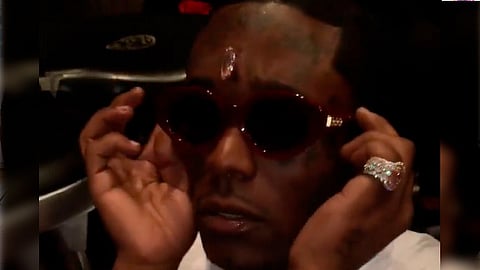 En un video publicado en redes sociales, el cantante mostró la singular joya de color rosado (Foto IG: liluzivert)