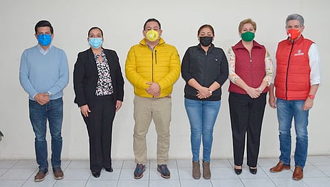 Sostuvieron que la percepción social es muy favorable para el Equipo por Michoacán (Foto Cortesía)
