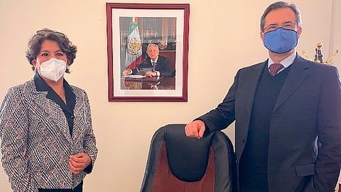 La maestra Delfina Gómez Álvarez será quien ocupe la titularidad en la SEP (Foto: Cortesía)