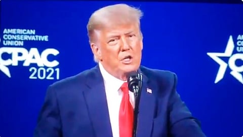 Trump dejó la Casa Blanca el pasado 20 de enero (Foto: captura de video)