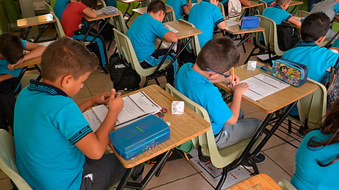 “Para regresar a las aulas queremos tener semáforo verde (en el estado) y vacunar a los maestros", dijo la funcionaria (Foto: cambio.gob.mx)