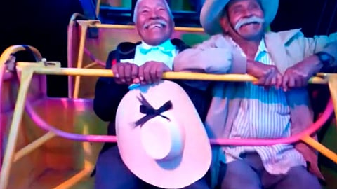 Otro usuario los grabó (Foto: captura de video)