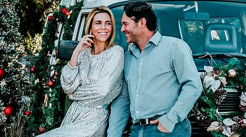 En su cuenta de Instagram la conductora compartió una foto juntos en los tiempos cuando eran felices (Foto Instagram: gabycrassus)
