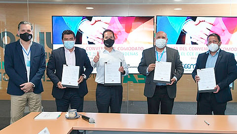 El convenio beneficiará a 20 organismos y cerca de 15 mil afiliados (Foto Cortesía) 