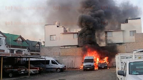 El hecho sucedió la tarde de este jueves en el mencionado sitio localizado en la calle Heroico Colegio Militar (Foto: RED-113)