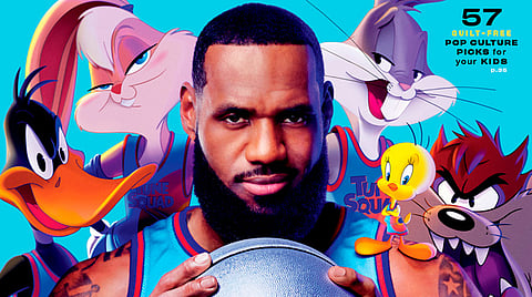 LeBron reconoció que sintió increíble cuando vistió por primera vez el uniforme del “Tune Squad” (Foto FB: LeBron James)