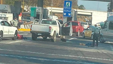 Hay un detenido (Foto: FB/Mariana Peña)
