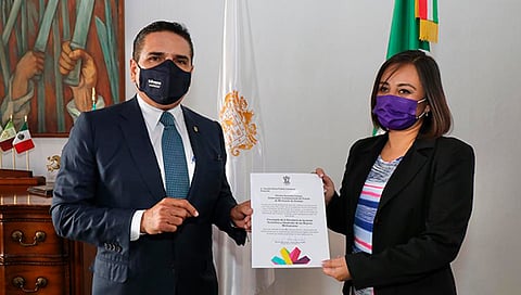 Con los nuevos nombramientos habrá continuidad al trabajo sin precedentes que se ha realizado para el empoderamiento de las mujeres, señaló el gobernador (Foto Cortesía) 