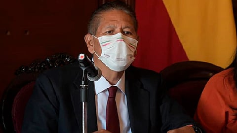 Arróniz Reyes dijo que en próximos días estarán habilitando las brigadas de vacunación en las colonias de Morelia para personas que no tienen movilidad 
 (Foto Facebook: Humberto Arróniz Reyes)
