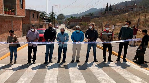El encargado del orden de la colonia, Juan Pizarro Elías, refirió que se les ha hecho justicia luego de años de abandono por las pasadas administraciones municipales (Foto: Marco Santoyo) 