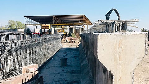La finalidad es verificar la calidad y procedencia de los materiales que serán utilizados para la construcción del puente (Foto Cortesía) 