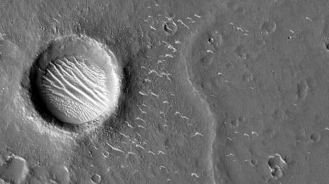 Esta es la primera misión china de exploración al planeta rojo (Foto: CNSA)