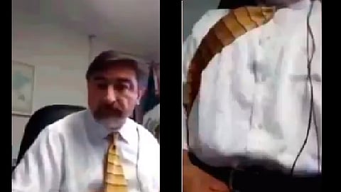 Bernal Acero ocupa este cargo diplomático desde mayo de 2015 (Fotograma: @NTelevisa_com)