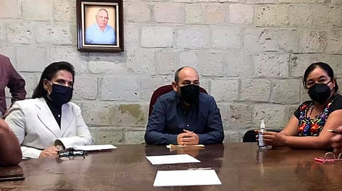 Eric Gaona García asumirá las funciones de su padre en la administración municipal  (Foto Facebook: Baltazar Gaona Sánchez)