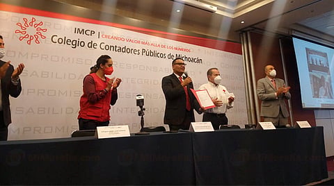 40 contadores participaron en un curso de capacitación y los ingresos fueron donados a la organización (Foto: Josimar Lara)
