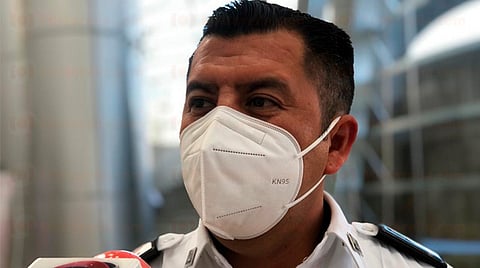 El mando municipal explicó que la capacitación inició el pasado miércoles, y es impartida por el área legal de la dependencia a su cargo (Foto: Marco Santoyo) 