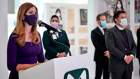 El IMSS avanza más en la paridad de género y el liderazgo de las mujeres está representado en puestos estratégicos: Gabriela Paredes (Foto Cortesía) 
