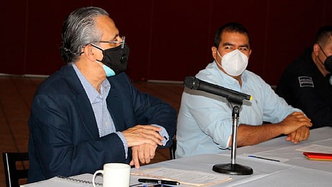 En la reunión se dio seguimiento a las acciones que se llevan a cabo para hacer frente al coronavirus (Foto: cortesía)