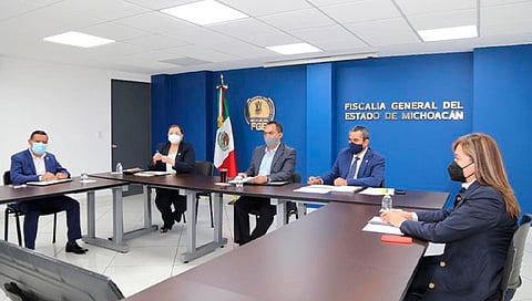 Reiteraron su compromiso para continuar con estas acciones a efecto de coadyuvar a que las personas conozcan los mecanismos alternativos y sus beneficios (Foto Cortesía) 