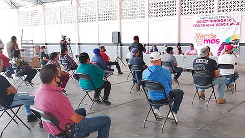 El equipo productivo por empresario es por un monto de 13 mil 500 pesos (Foto Cortesía) 