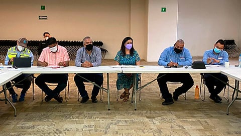 Intercambiaron puntos de vista y se expusieron las necesidades que tienen en cada una de las tenencias (Foto Cortesía) 
