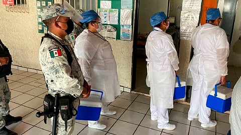 El 17 de marzo se definirán los puntos de vacunación en Morelia y la logística para su aplicación (Foto Facebook: Secretaría de Salud de Michoacán)