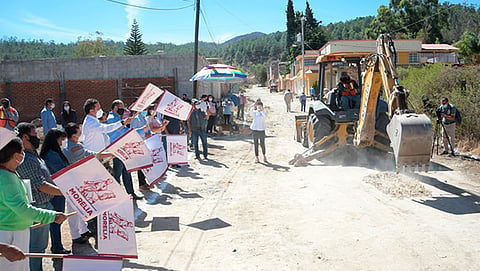 La finalidad es elevar la calidad de vida de los habitantes de esta zona (Foto Cortesía) 