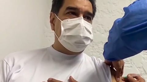 El mandatario compartió las imágenes a través de su cuenta de Twitter (Foto: captura TW/ @NicolasMaduro)