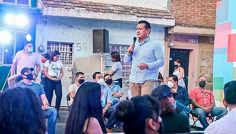 Expresó que los jóvenes son quienes pueden dar el impulso necesario para cambiar la inercia de las políticas públicas (Foto Cortesía)
