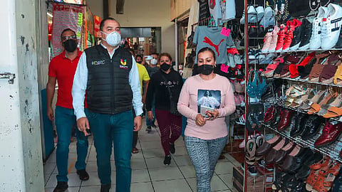 Las obras beneficiaron a 570 locatarios, clientela, oficinas del Registro Civil e INE (Foto: cortesía)