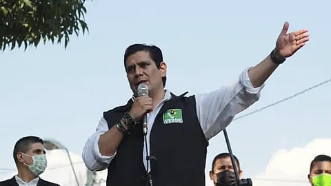 Aún no hay noticias sobre el paradero de Omar Plancarte, candidato desaparecido el 25 de mayo en la región de Uruapan  (Foto: FB/ErnestoNu)