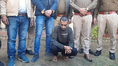 राजस्थान में बड़ी मां के टुकड़े करने वाला अभियुक्त [फोटो- अब्दुल माहिर, द मूकनायक]