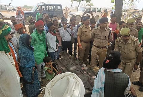 चित्रकूट में13 वर्षीय दलित बच्ची के साथ गैंगरेप के बाद बच्ची की मौत के मामले में पहुंचा पुलिस प्रशासन 