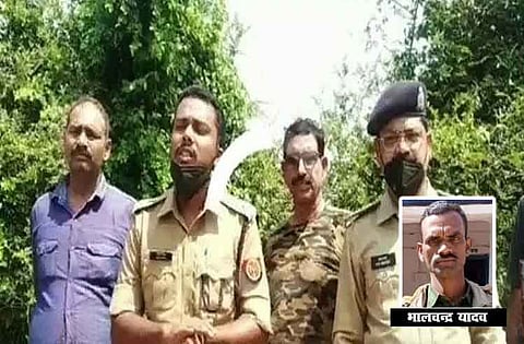 एनकाउंटर करने वाली पुलिस टीम, भालचंद्र यादव की फ़ाइल फोटो  