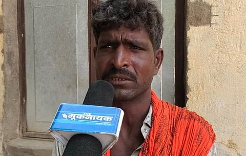 पीड़ित दिहाड़ी मजदूर