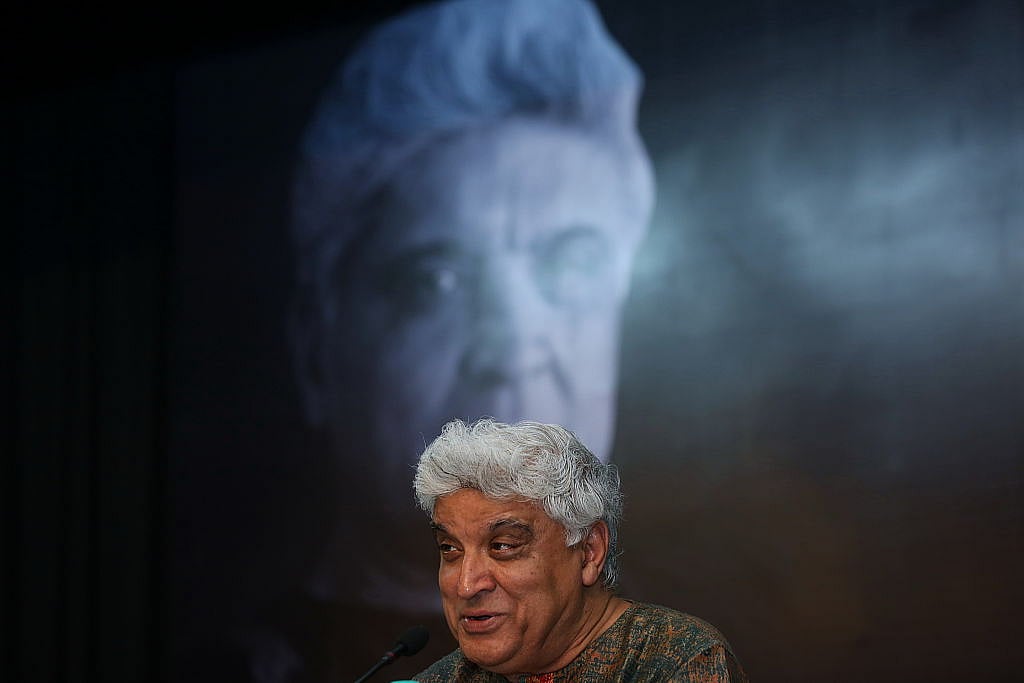  Poet, lyricist, scriptwriter and former Rajya Sabha MP Javed Akhtar