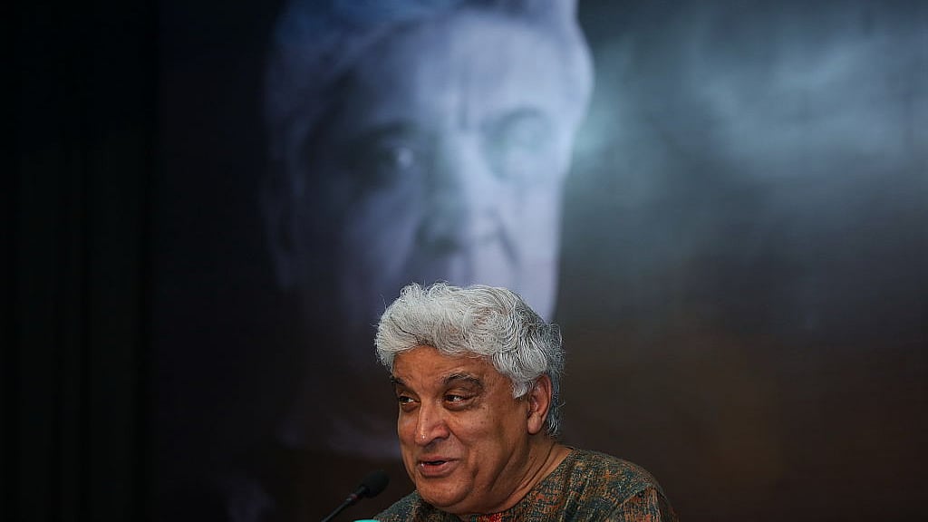  Poet, lyricist, scriptwriter and former Rajya Sabha MP Javed Akhtar