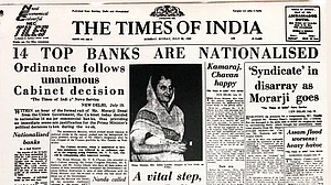Indira at 100: 18/07/69—Indian banks nationalised, and the moon