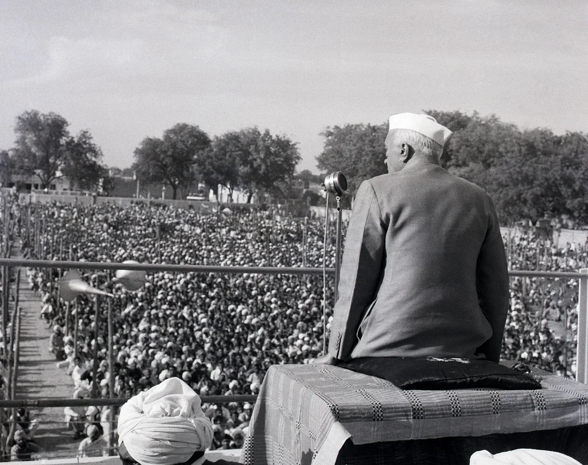 

Prime Minister Nehru on the vulgar gap in living standards