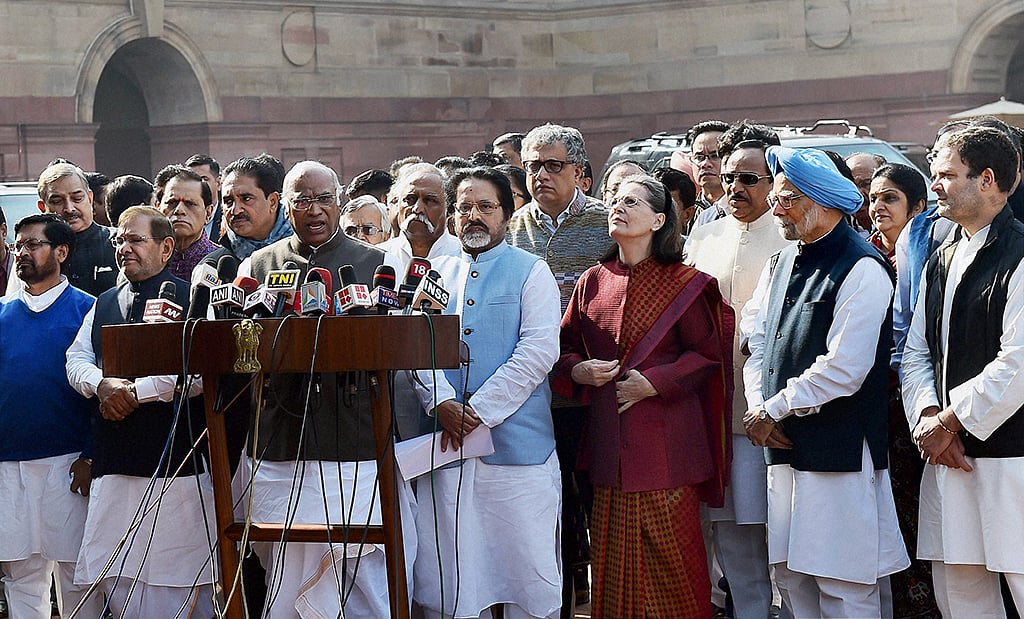 PM Modi responsible for Parliament washout, complain Opposition