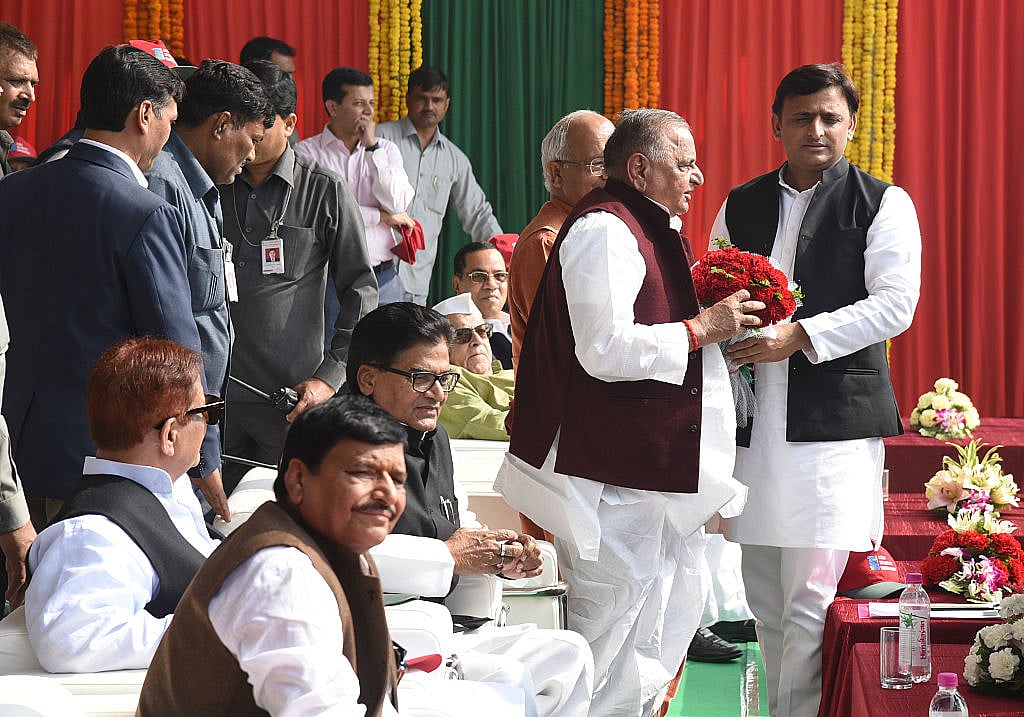 
















Samajwadi Feud: Yadav vs Yadav, Act I,
Scene III?
